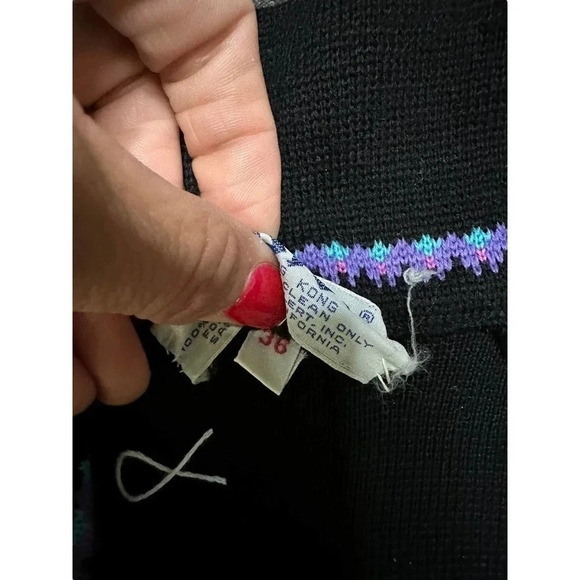 IIIeiter Women's Black Long Sleeve Zip Up‎ Lightweight Sweatshirt Size 36 - Picture 4 of 6